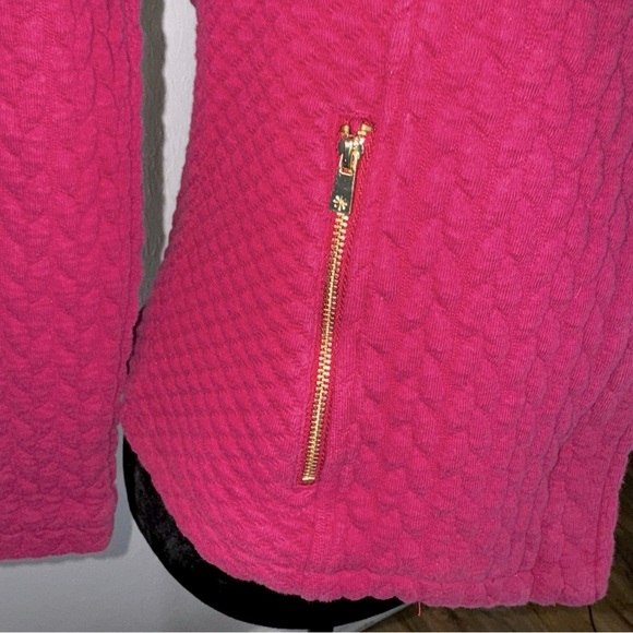 Isaac Mizrahi Fuchsia Quilted Jacket Size XXS - Picture 4 of 6